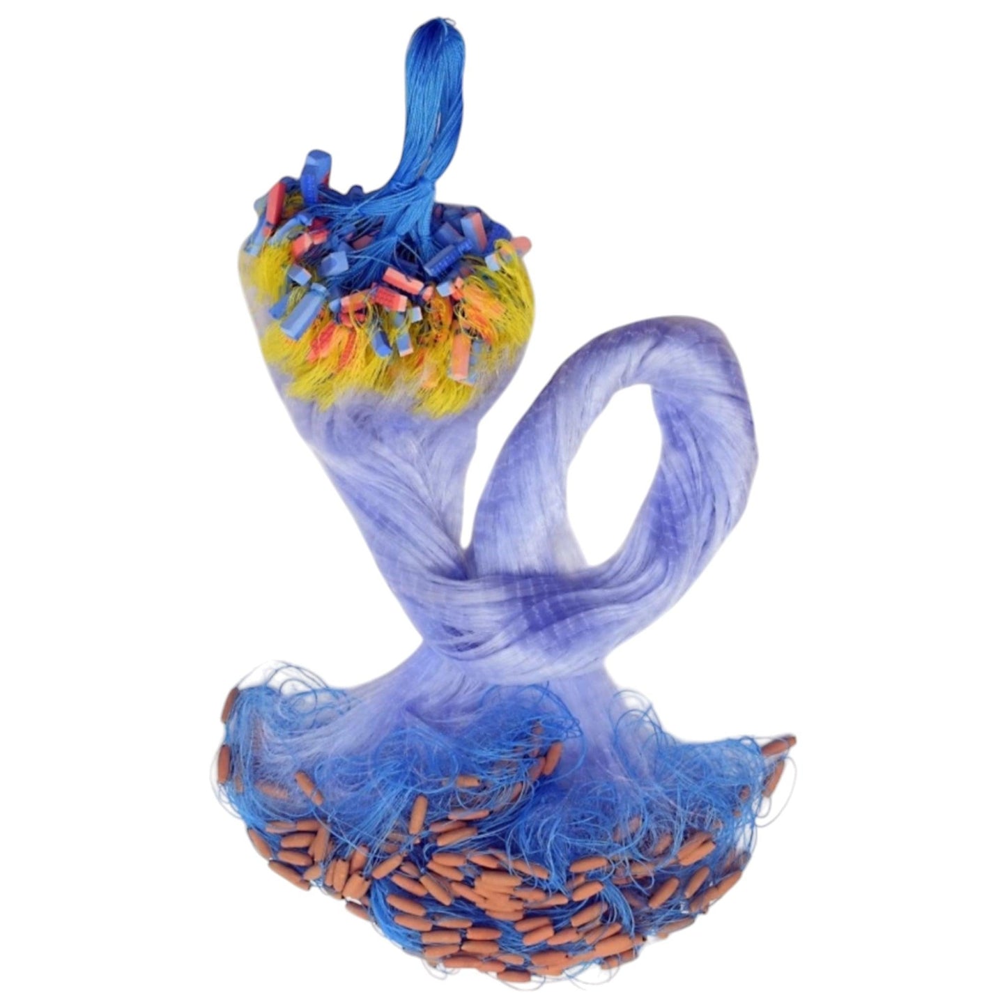 Premium Quality 2 Finger Gill Net with HDPE Material and 45mm Mesh for All Types of Fish