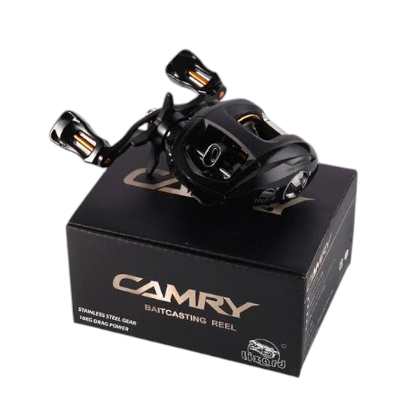 Camry Baitcasting Reel โ Lightweight, Smooth Drag for Freshwater & Saltwater.