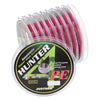 Justron 4X Braided Fishing Line – 10 Continuous 100m Disks, 1000m Total