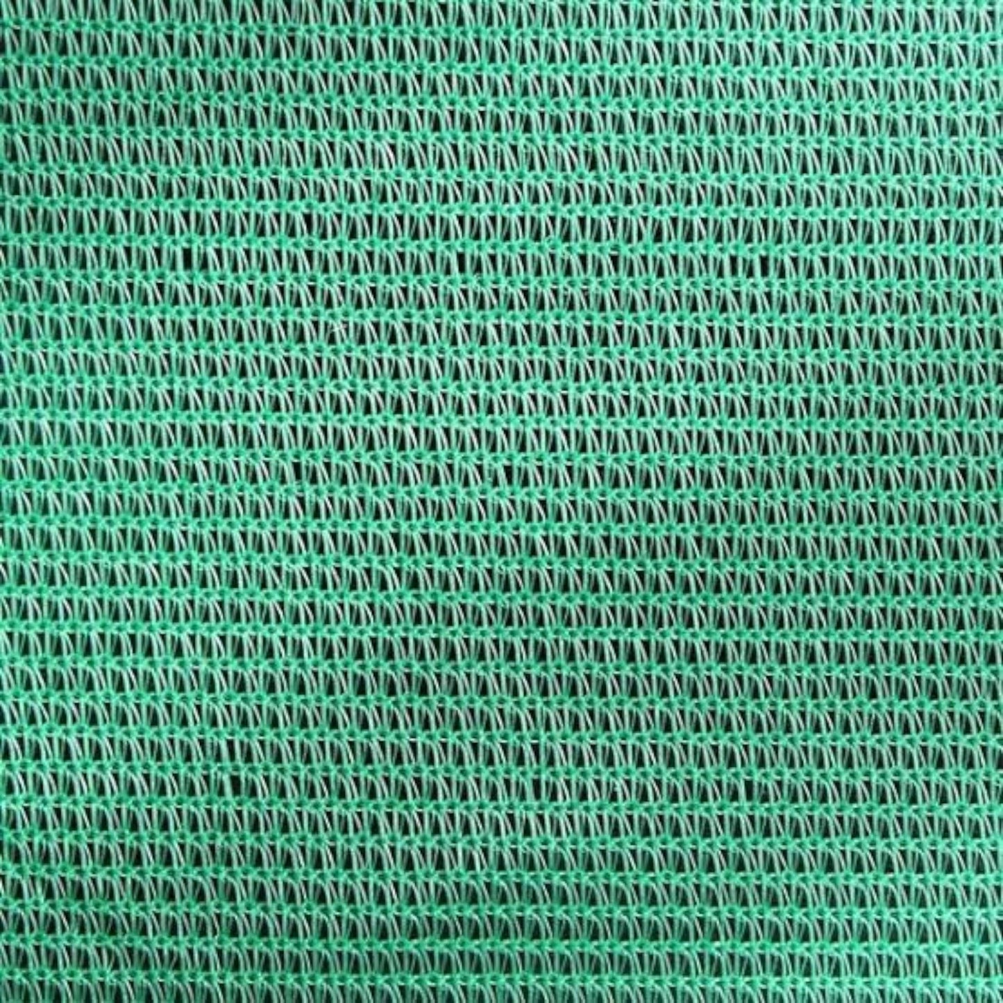 Green Mono Shade Safety Net – 5m x 50m for UV Protection & Worker Safety.