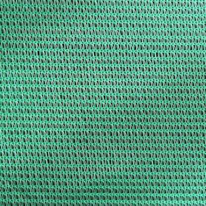 Green Mono Shade Safety Net – 5m x 50m for UV Protection & Worker Safety.