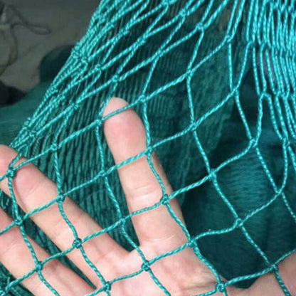 Cricket Practice Net – 80mm Mesh, Durable Green Net for Training & Perimeter.