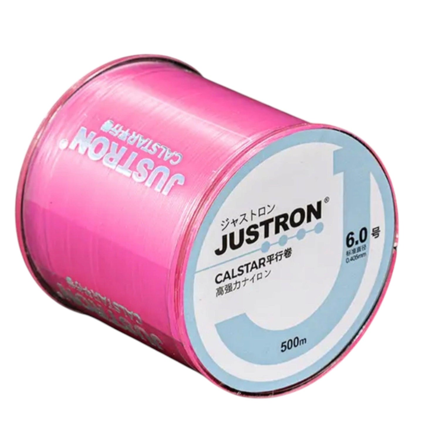 Justron 500m Monofilament Fishing Line – High-Strength, Smooth Casting, 0.30mm-0.50mm.