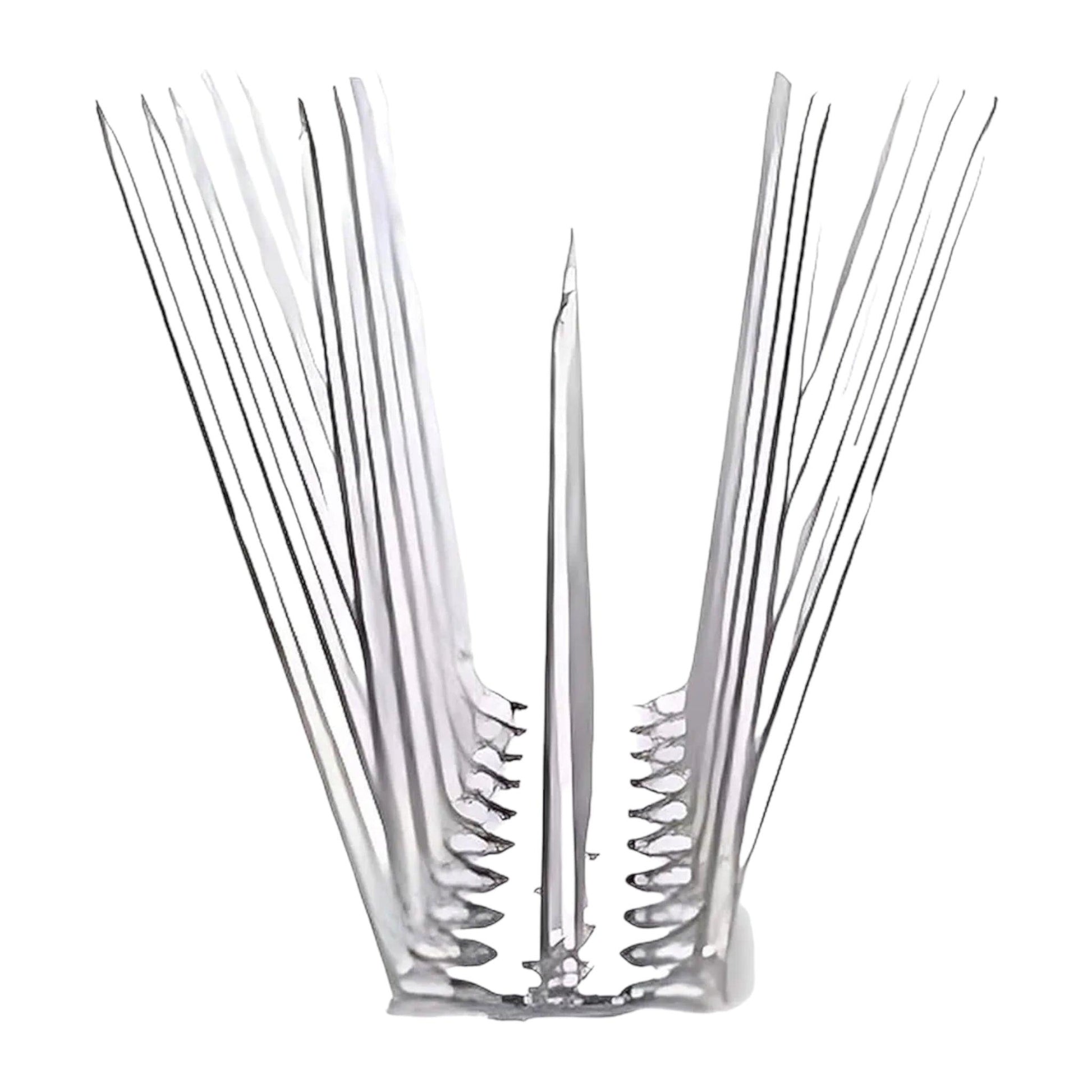 Anti-Bird Spikes – Durable Polycarbonate, UV-Resistant for Rooftops & Balconies.