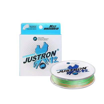 Justron 12X Braided Fishing Line – 100m Ultra-Strong & Durable.