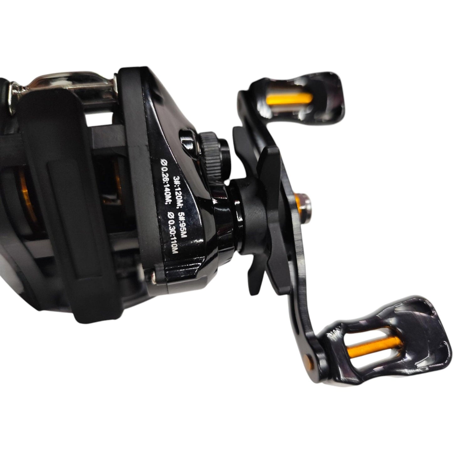 Camry Baitcasting Reel – Lightweight, Smooth Drag for Freshwater & Saltwater.