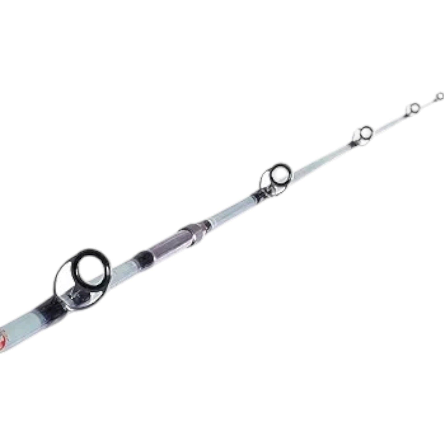 Crocodile Fiberglass Spinning Rod – Unbreakable, Durable Two-Piece, 7ft-9ft.