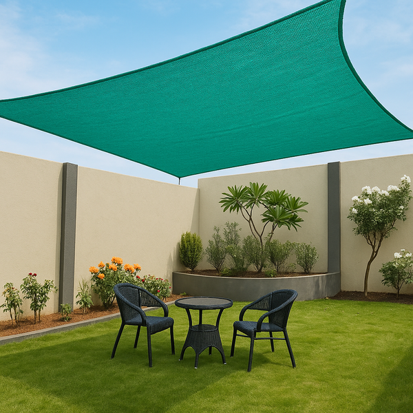 Premium Garden Shade Net for Home Outdoors – UV Protection Sun Shade Canopy for Lawn, Balcony & Terrace (10Ft Width x 15Ft Length)
