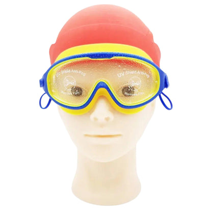 Kids swimming goggles with anti-fog and UV protection lenses