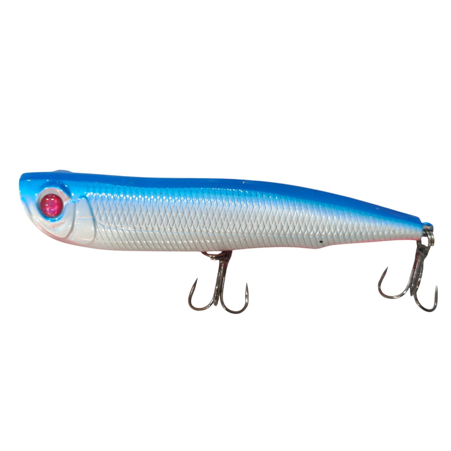 High-Performance Popper Lure 105mm – 15.5g Floating Topwater Bait for Predators.