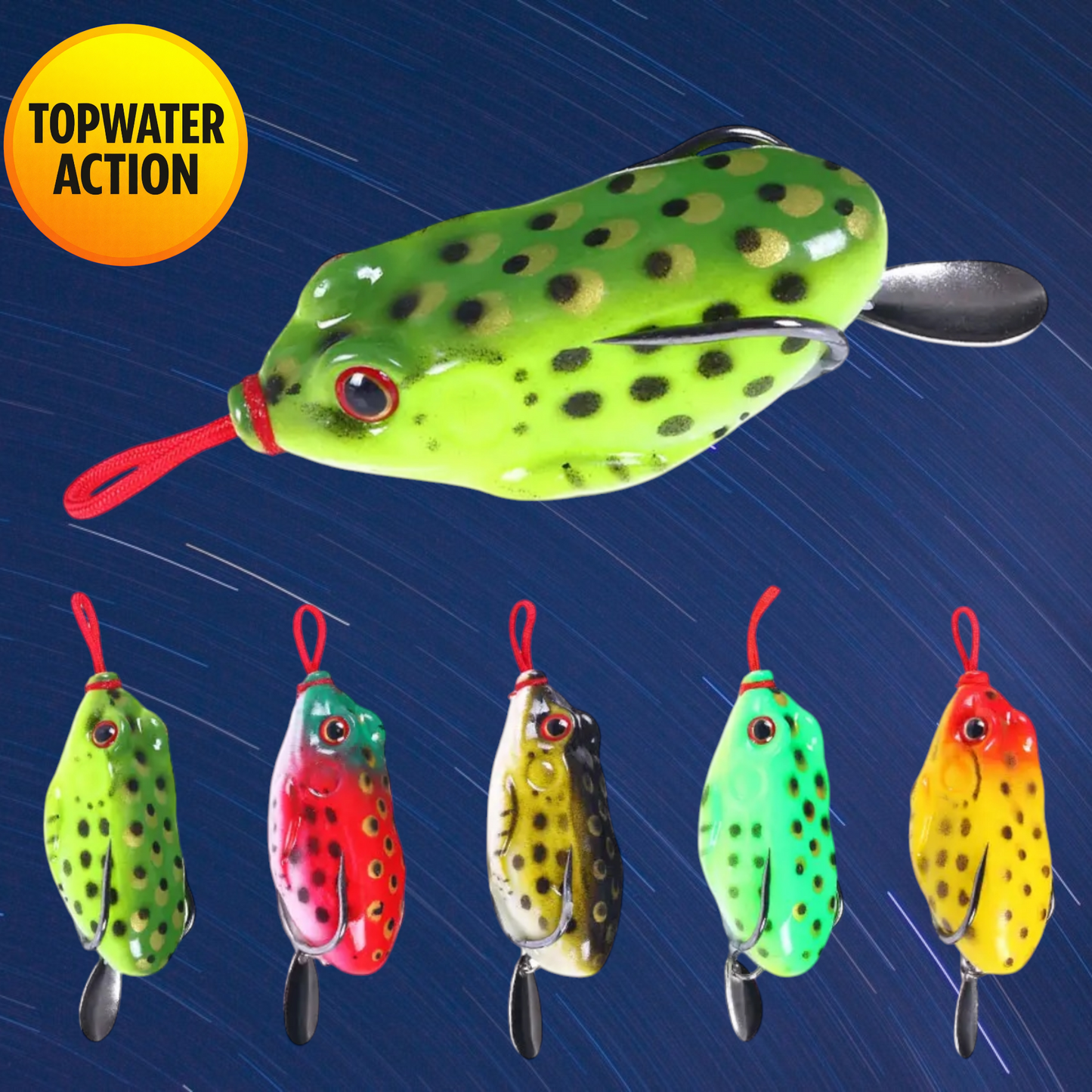 RippleFrog Spinner Topwater Fishing Lure 5.5cm 13g