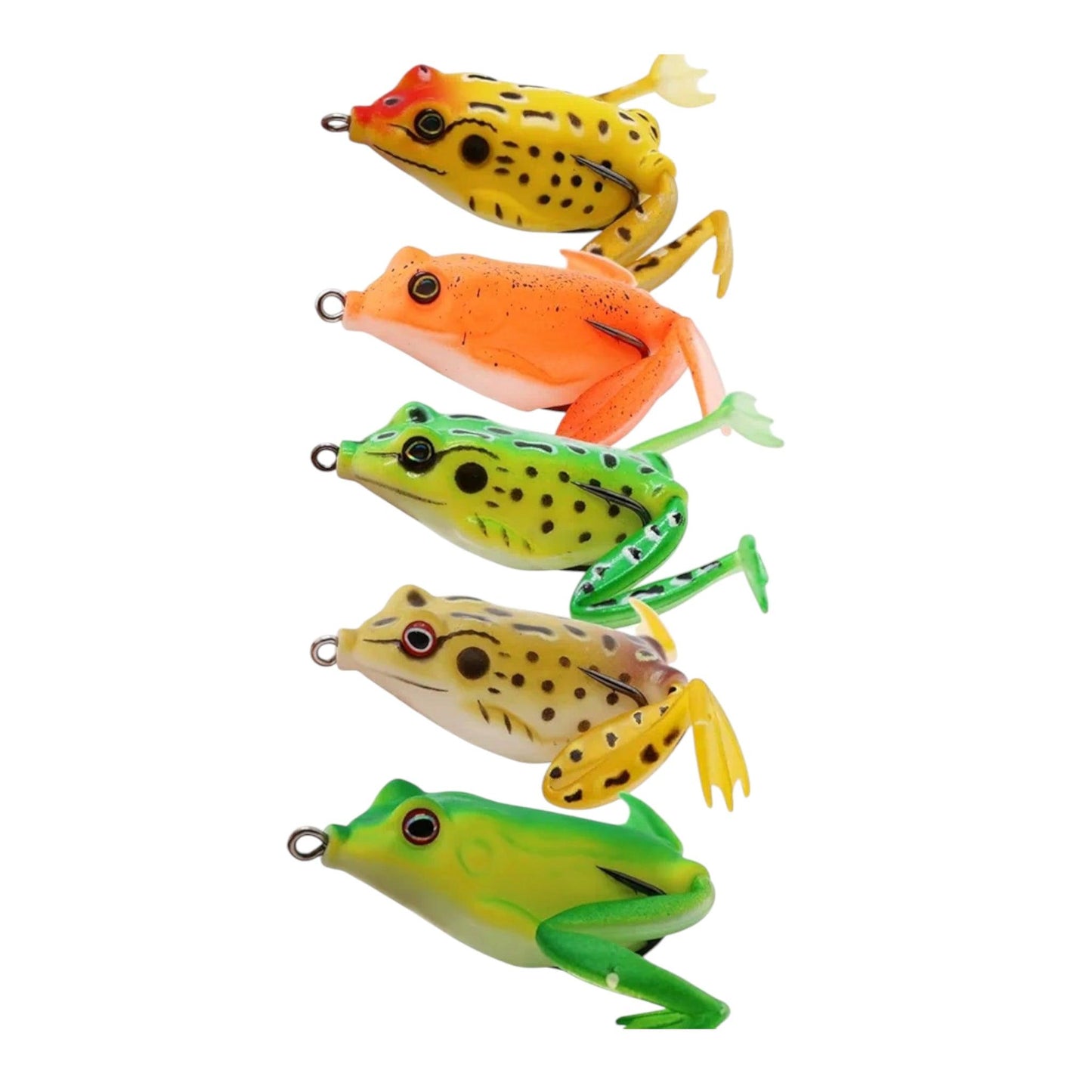 Soft Swimbait Frog Lure – 15g Floating Prop Lure with Realistic Legs.